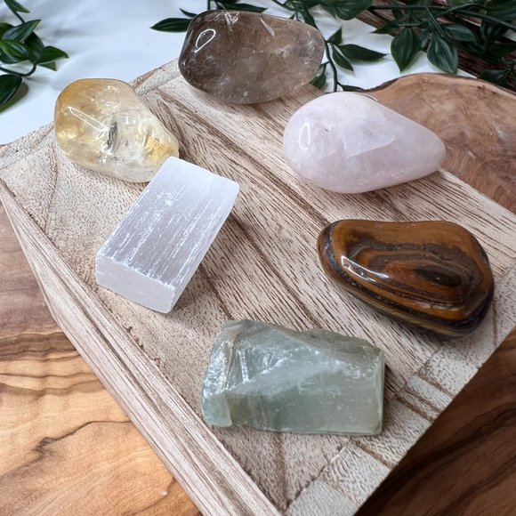 6 PK of Healing Crystals | Strength Beginner Pocket Crystals | Crystal Gift Set - Picture 11 of 11